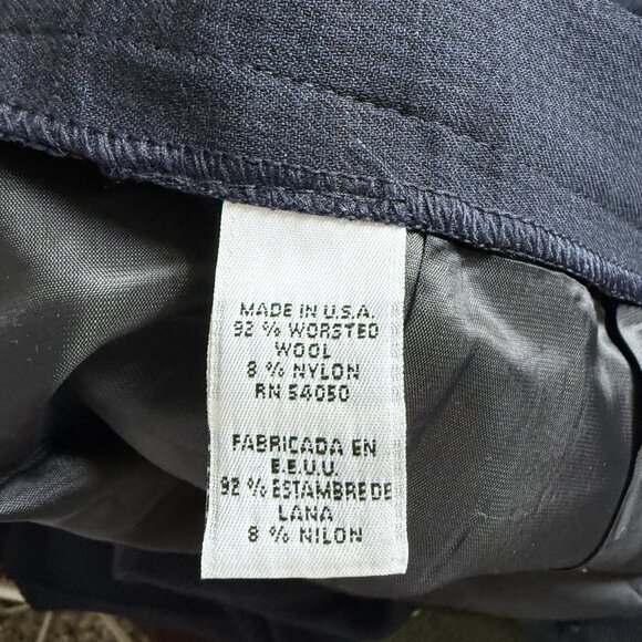 VTG Ralph Lauren Women’s Sz XS/S Wool Plaid Pleated Trouser Pants USA Made NEW - Picture 12 of 15